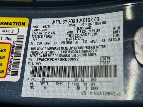 Certified 2025 Ford Bronco Sport Badlands AWD/4WD image 21