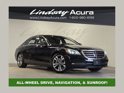 Used 2019 Mercedes-Benz S 450 4MATIC Sedan image 1