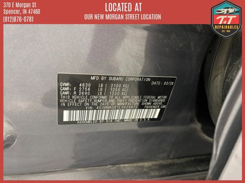 Used 2020 Subaru Legacy Sport AWD/4WD image 52