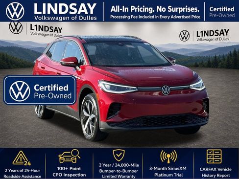 Used 2023 Volkswagen ID.4 Pro S AWD/4WD image 1