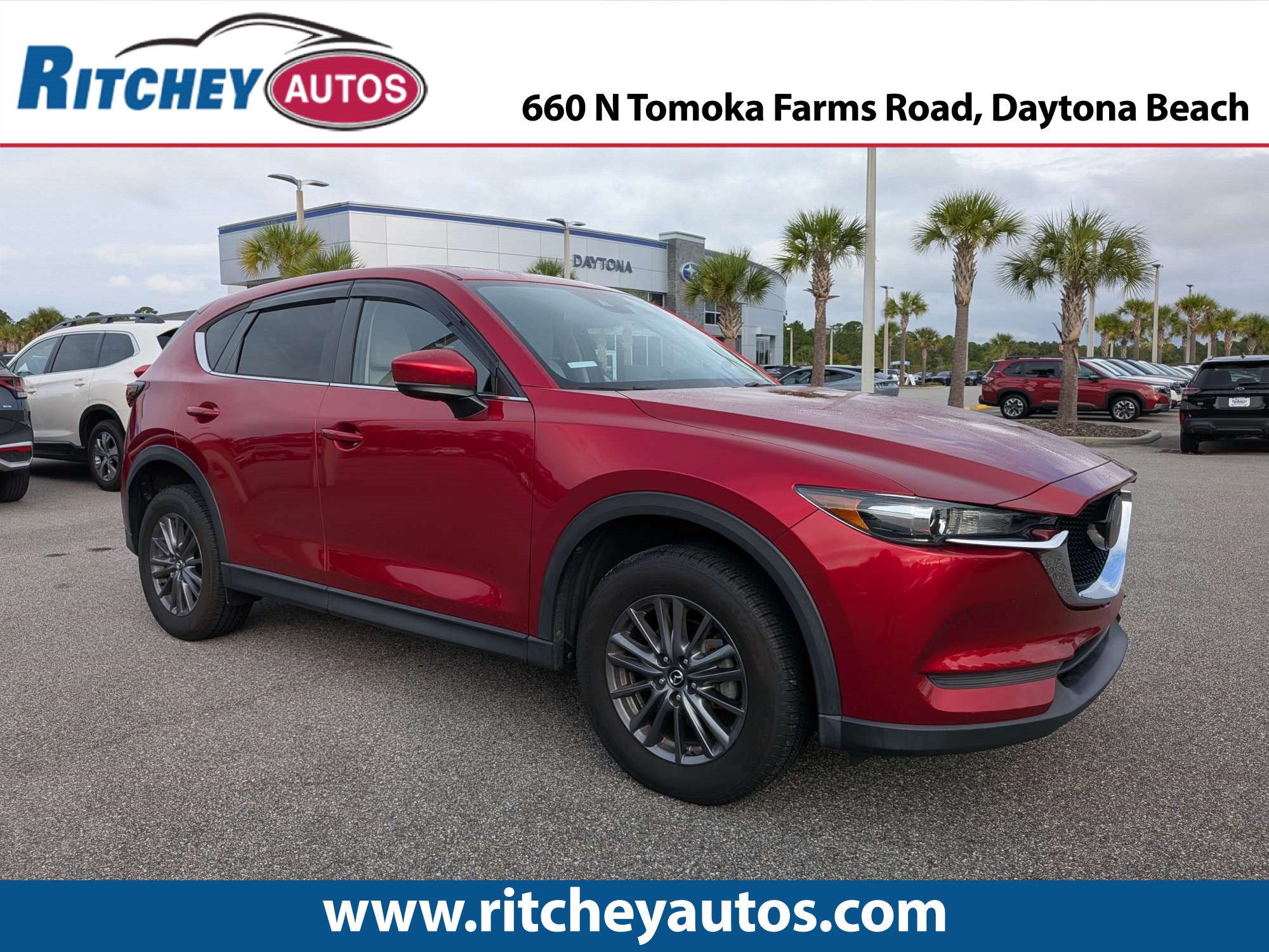 Used 2021 MAZDA CX-5 Touring w/ Touring Preferred SV Package FWD image 1