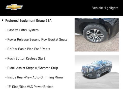 Certified 2017 GMC Yukon Denali w/ Open Road Package image 15