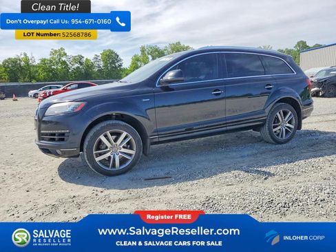Used 2014 Audi Q7 3.0T Premium Plus w/ Premium Plus Package AWD/4WD image 1