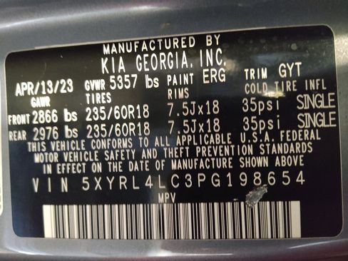 Used 2023 Kia Sorento S w/ Panoramic Sunroof Package FWD image 33