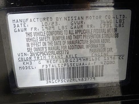 Used 2024 Nissan Kicks SV image 18