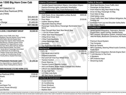 Used 2021 RAM 1500 Big Horn AWD/4WD image 26
