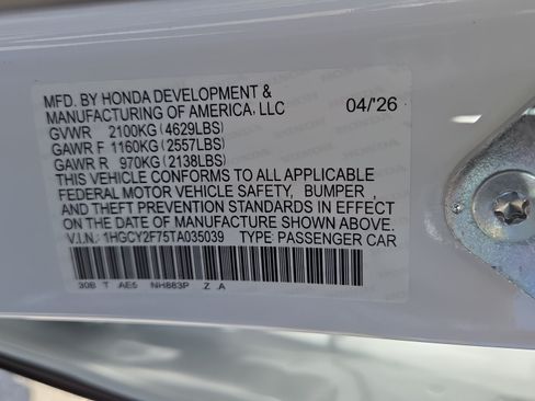New 2026 Honda Accord Sport image 18
