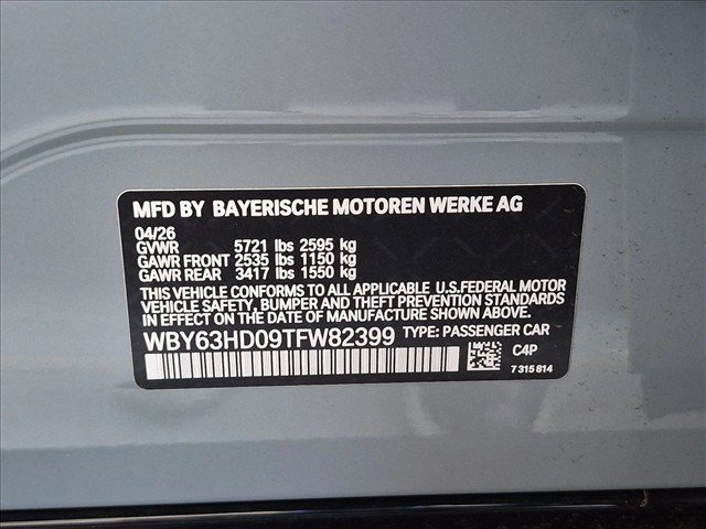 New 2026 BMW i4 eDrive40 w/ M Sport Package RWD image 18