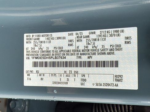 Used 2023 Ford Bronco Outer Banks AWD/4WD image 19