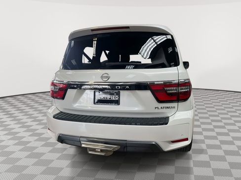 Certified 2024 Nissan Armada Platinum w/ Captain's Chairs Package image 3
