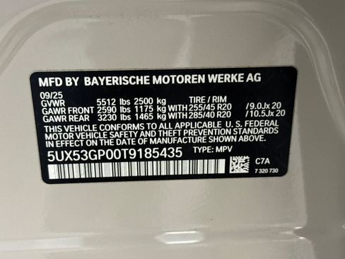 Used 2026 BMW X3 xDrive30i w/ Convenience Package AWD/4WD image 22