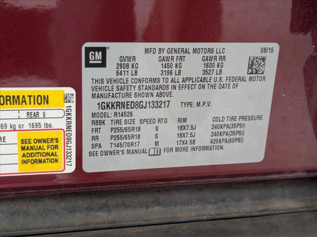 Used 2016 GMC Acadia SLE FWD image 15