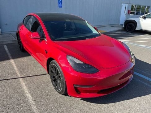 Used 2021 Tesla Model 3 Long Range AWD/4WD image 2