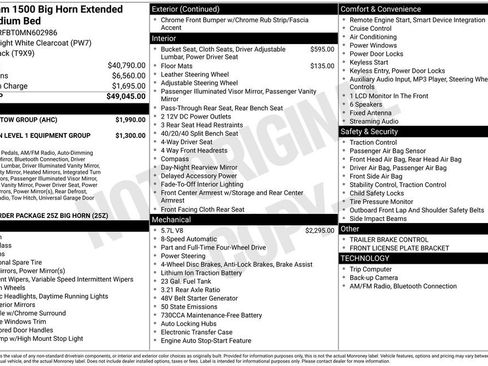 Used 2021 RAM 1500 Big Horn w/ Trailer Tow Group image 10