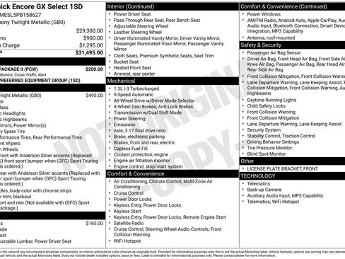 Used 2023 Buick Encore GX Select w/ Safety Package II AWD/4WD image 28