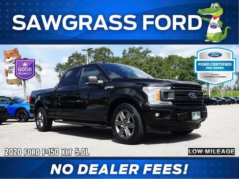Certified 2020 Ford F150 XLT w/ Equipment Group 302A Luxury RWD image 1
