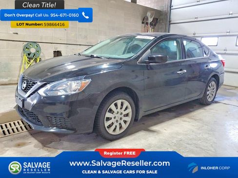 Used 2017 Nissan Sentra S FWD image 1
