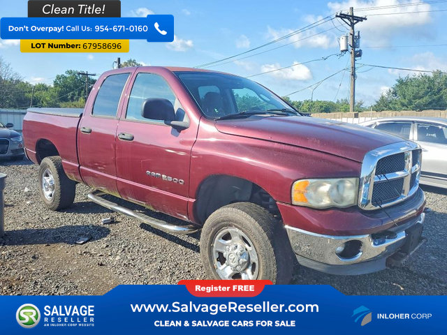 Used 2003 Dodge Ram 2500 Truck 4x4 Quad Cab image 5