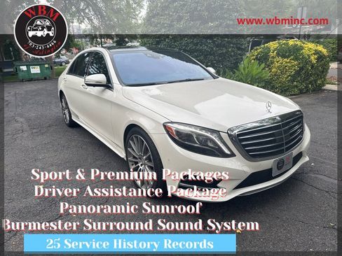 Used 2016 Mercedes-Benz S 550 Sedan image 1