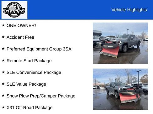 Used 2025 GMC Sierra 2500 SLE w/ SLE Value Package; image 2