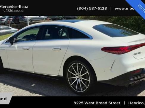 Used 2022 Mercedes-Benz EQS 580 4MATIC Sedan image 8