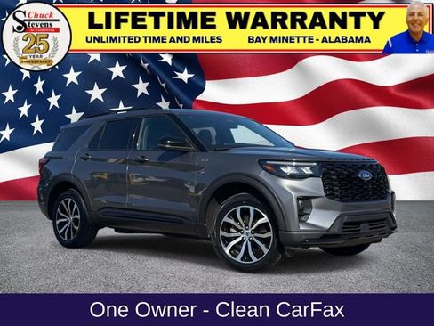 Certified 2025 Ford Explorer ST-Line AWD/4WD image 1