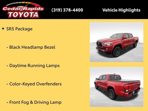 Certified 2023 Toyota Tacoma SR5 w/ Technology Package image 16