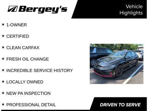 Used 2025 Volkswagen Jetta GLI Autobahn w/ GLI Black Package FWD image 4