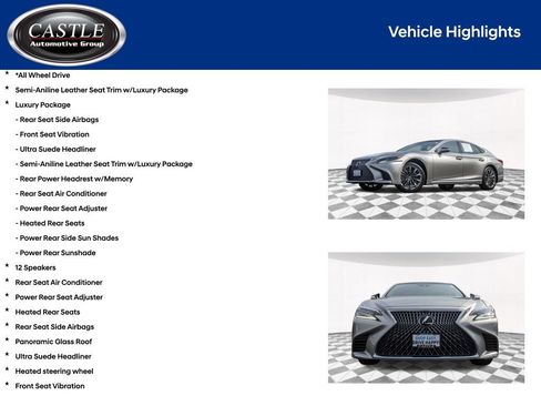 Used 2018 Lexus LS 500 AWD w/ Luxury Package image 4