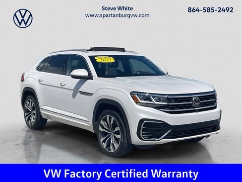 Certified 2022 Volkswagen Atlas Cross Sport SEL Premium R-Line AWD/4WD image 1