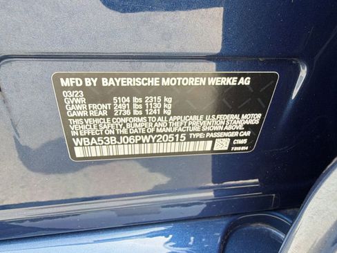 Certified 2023 BMW 540i w/ Executive Package RWD image 20