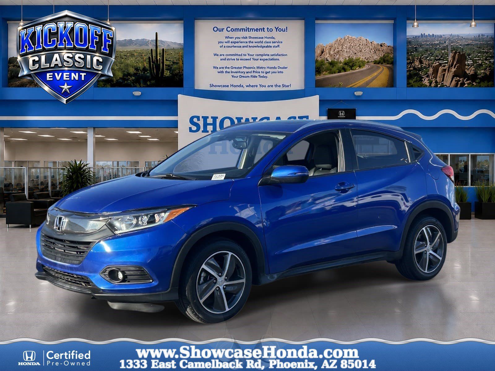 Certified 2021 Honda HR-V EX-L image 1