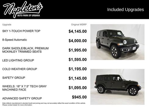 Used 2022 Jeep Wrangler Unlimited Sahara w/ LED Lighting Group AWD/4WD image 27