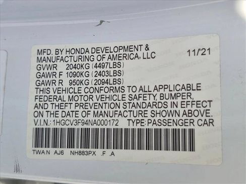 Used 2022 Honda Accord Touring image 25
