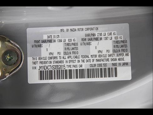 Used 2025 MAZDA MX-5 Miata Club RWD image 22