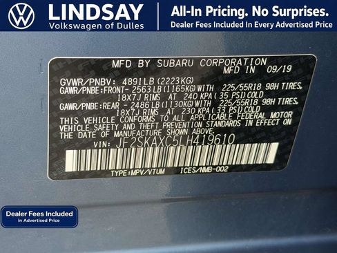 Used 2020 Subaru Forester Touring w/ Popular Package #2 AWD/4WD image 25