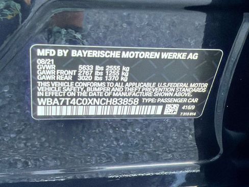 Used 2022 BMW 740i xDrive w/ M Sport Package AWD/4WD image 28