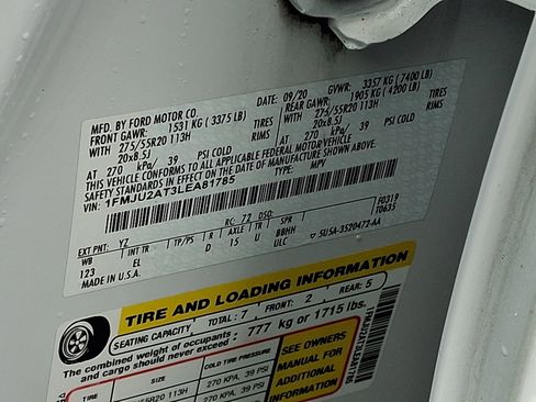 Used 2020 Ford Expedition Limited image 35