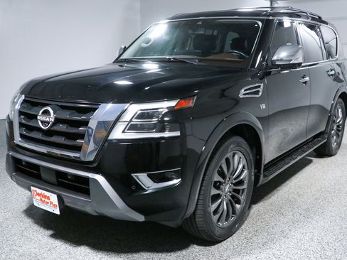 Used 2021 Nissan Armada Platinum w/ Captain's Chairs Package AWD/4WD image 37