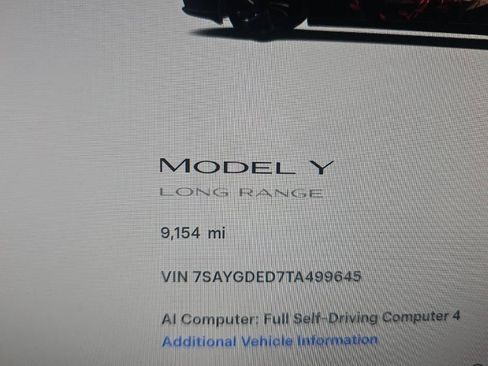 Used 2026 Tesla Model Y Long Range RWD image 8