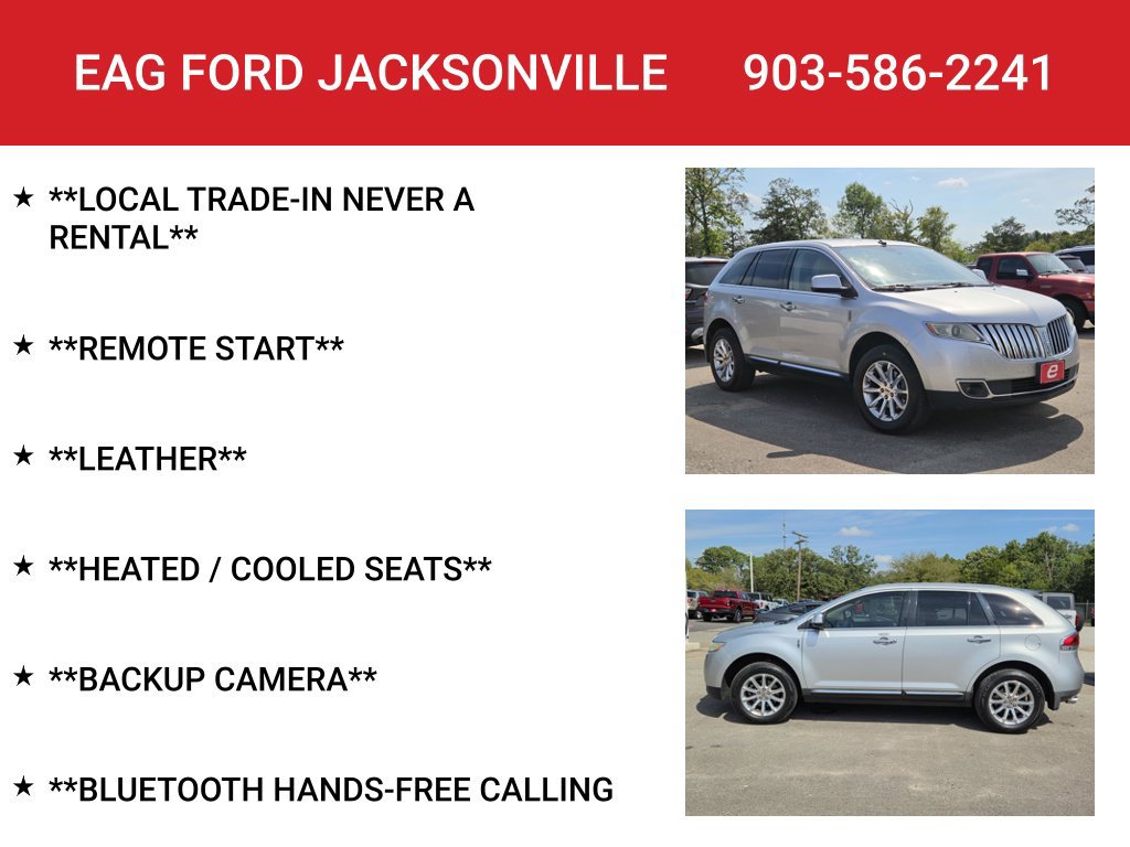 Used 2011 Lincoln MKX 2WD w/ 101A Rapid Spec Order Code image 4