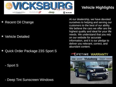Used 2023 Jeep Gladiator Sport AWD/4WD image 19