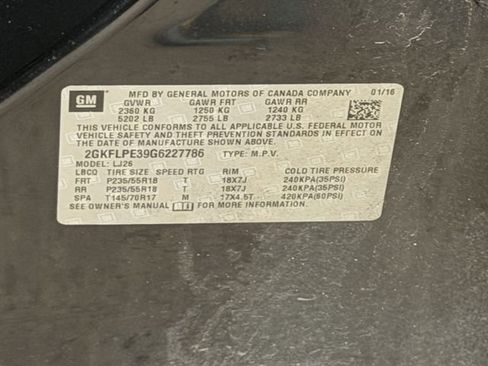 Used 2016 GMC Terrain SLT FWD image 10