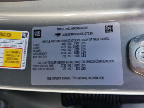 Certified 2024 Chevrolet Tahoe RST w/ Luxury Package image 46