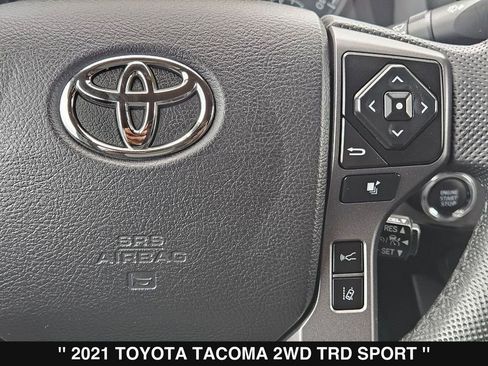 Used 2021 Toyota Tacoma TRD Sport w/ Technology Package RWD image 24