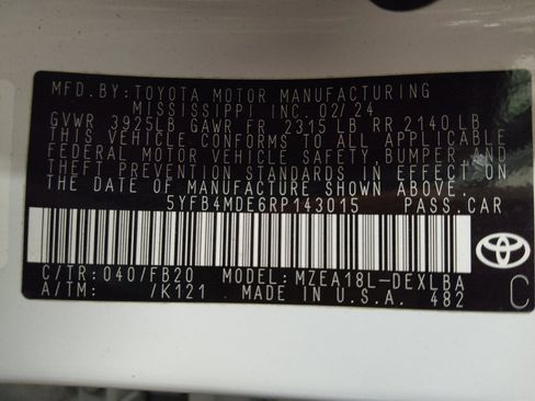 Used 2024 Toyota Corolla LE image 33