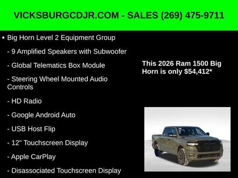 New 2026 RAM 1500 Big Horn image 27