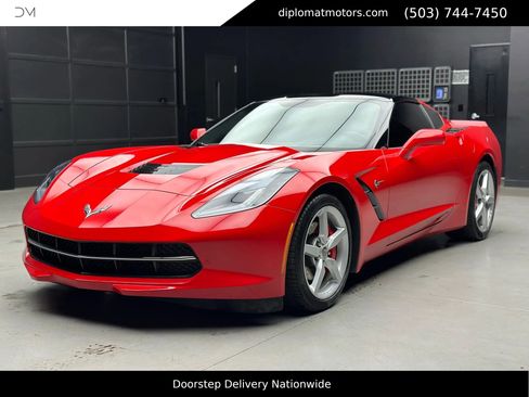 Used 2014 Chevrolet Corvette Stingray Coupe w/ 2LT Preferred Equipment Group image 1