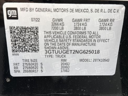 Used 2022 GMC Sierra 1500 Denali AWD/4WD image 35