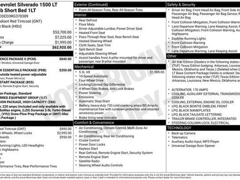 Used 2024 Chevrolet Silverado 1500 LT w/ Convenience Package II image 2